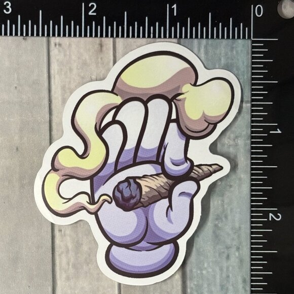 🌀10/$10🌀 Psychedelic 420 Reusable Waterproof Vinyl Sticker Decal - Picture 1 of 1